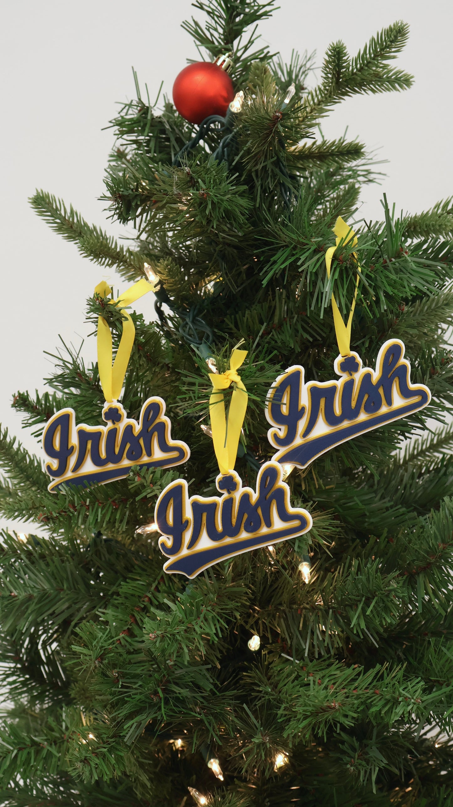 Irish Swoosh Ornament