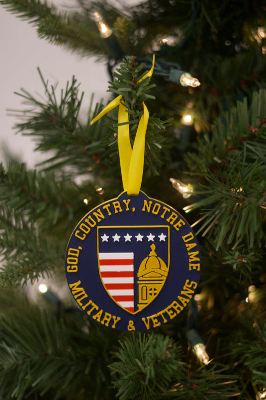 ND Ornament Single (Supporting Veterans Department at ND!)