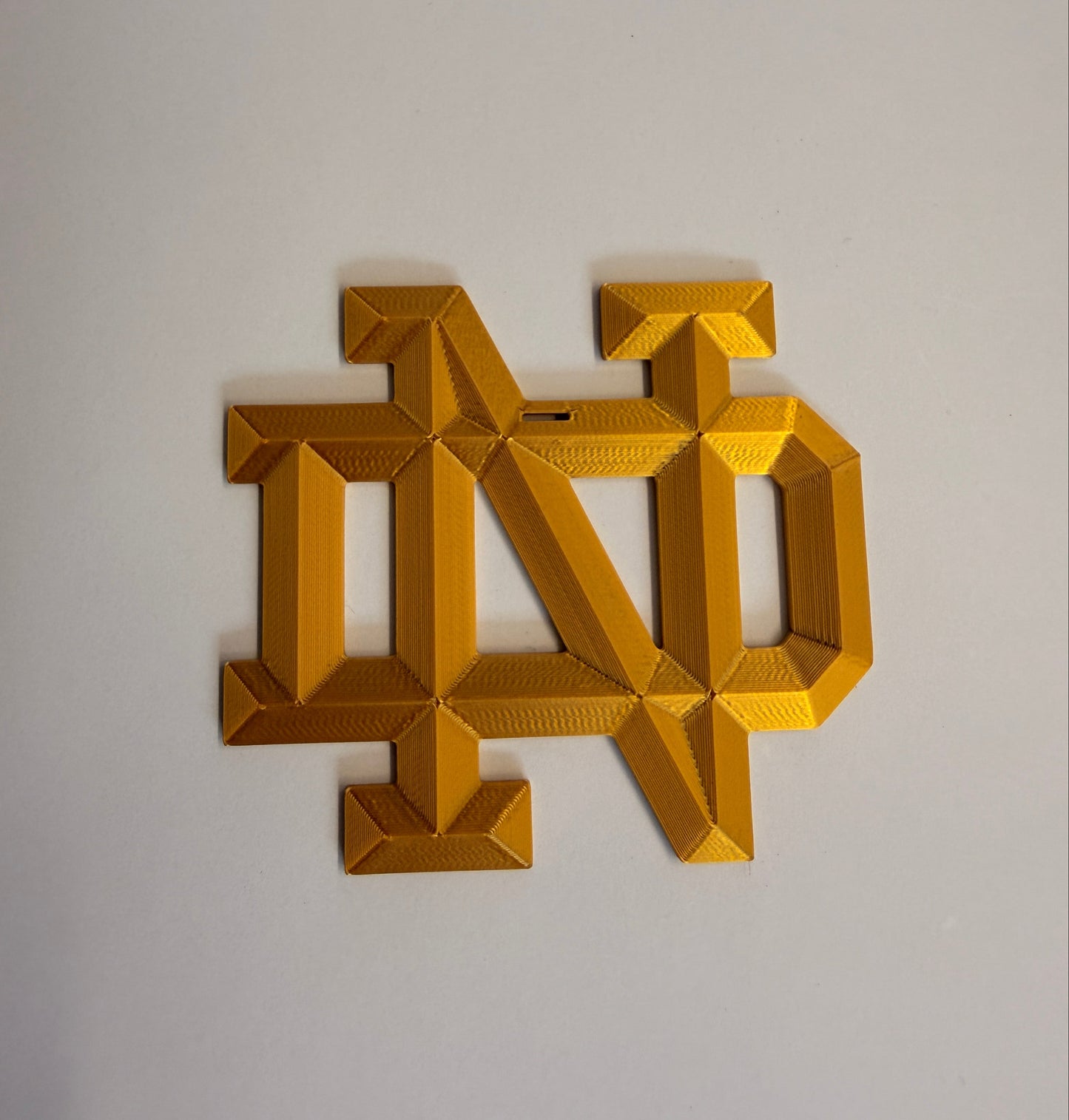 ND Monogram Ornament